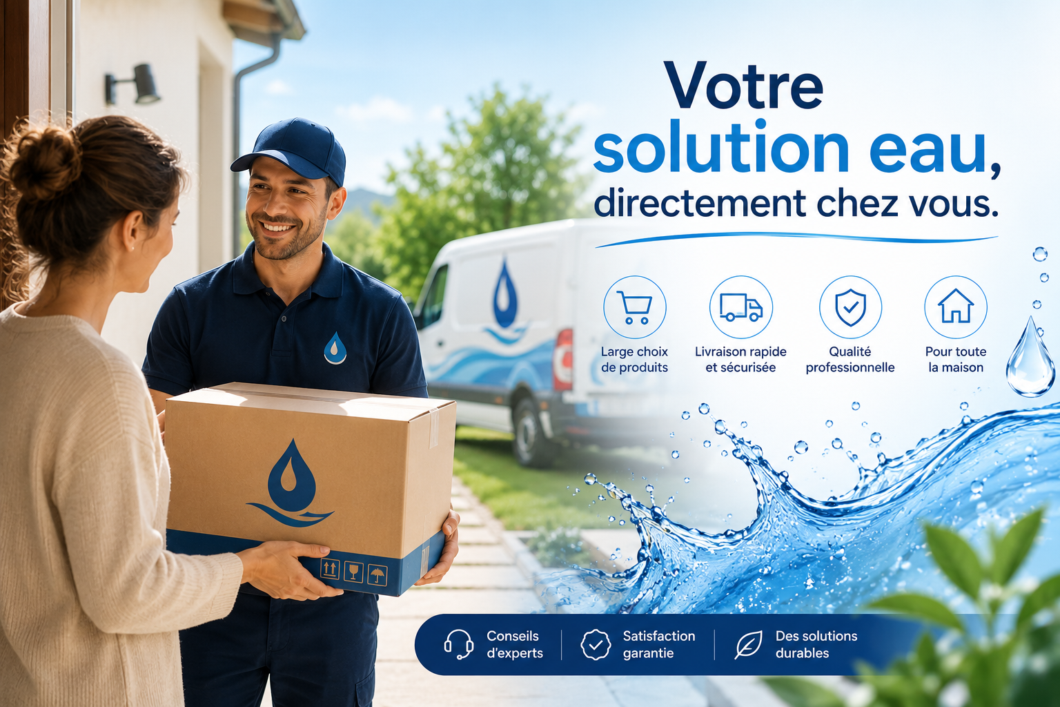 Votre eau pure chez vous